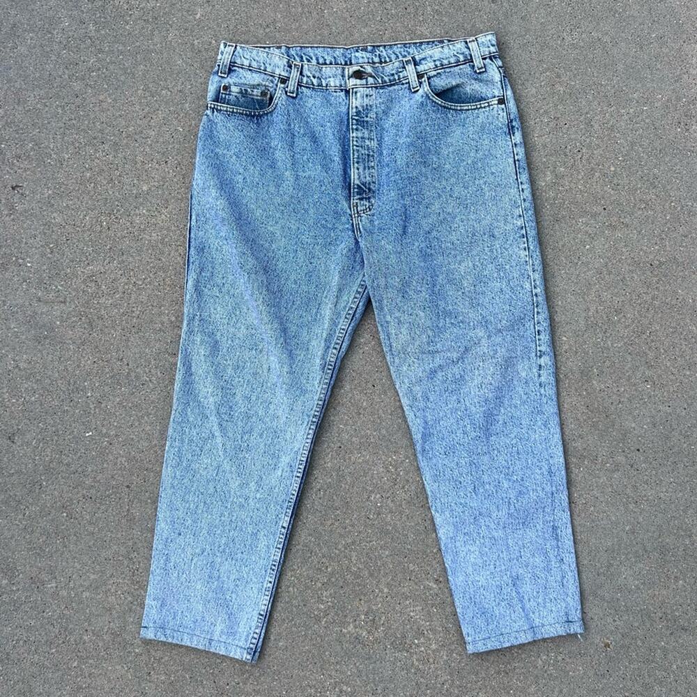 Vintage 90s Levi’s 540 relaxed fit dad jeans 40x28 acid wash
